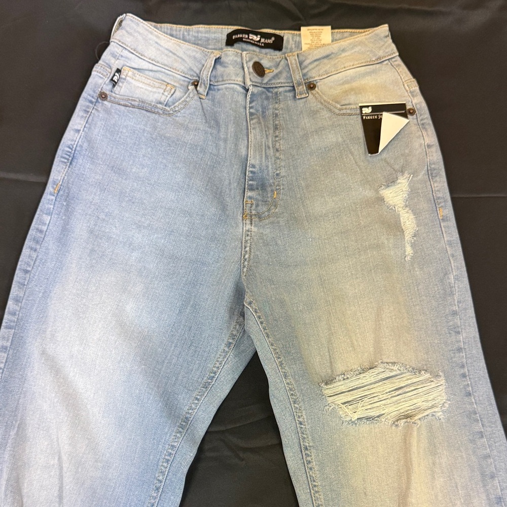Parker Jeans Light Blue Boyfriend Jeans size 1 new with tags